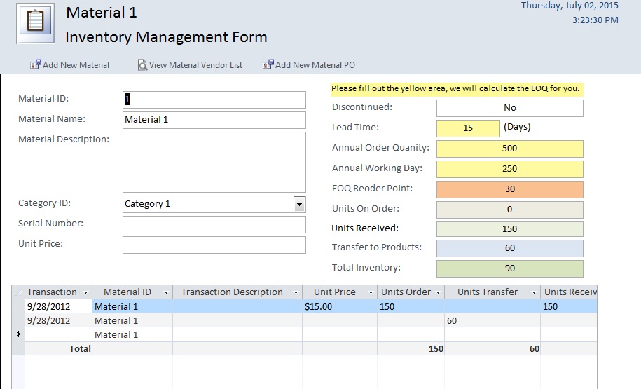 inventory management invoices software free download